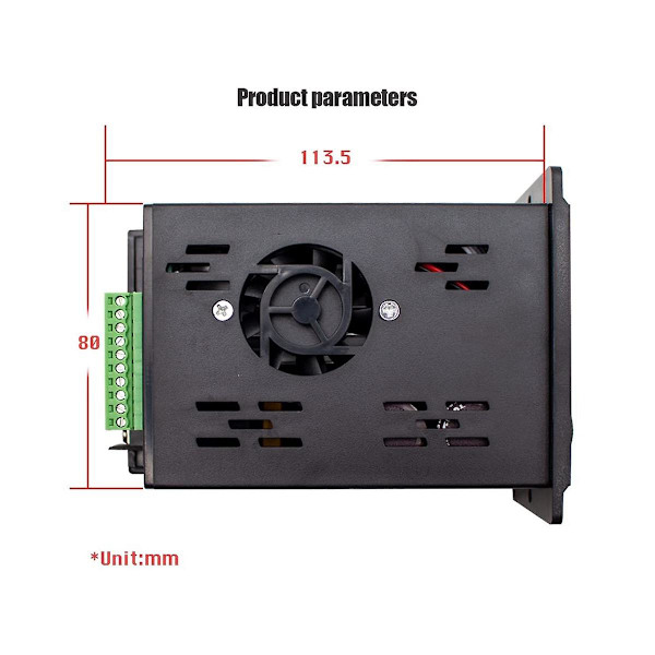 220V enfasig ingång trefas utgångsmotorstyrning frekvensomformare med fyrsiffrig digital display T13-400w-h