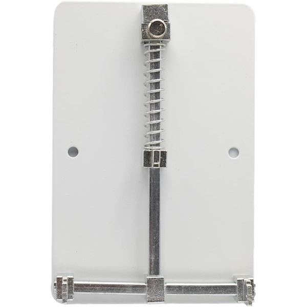 Universal PCB Holder - Jig Fixture Klemme Reparationsværktøj - Loddekit - Rustfrit Stål - Motherboard PCB Kredsløbskort Holder - 12 x 8cm