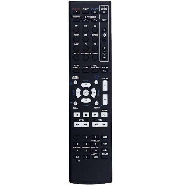 Vaihto-ohjain AXD7741 Pioneer AXD7395 VSX-503-K VSX-531-K VSX-530-K VSX-531 AV-vastaanottimelle Kotiteatterijärjestelmälle [DB] Musta