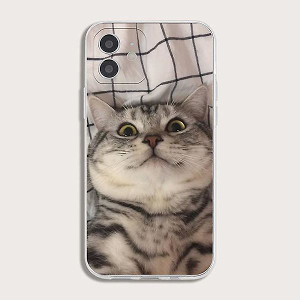 Passer til Apple Iphone 12 Etui Dyr Kattunge Og Valp Telefon Etui Morsomt Tpu Mykt Skall