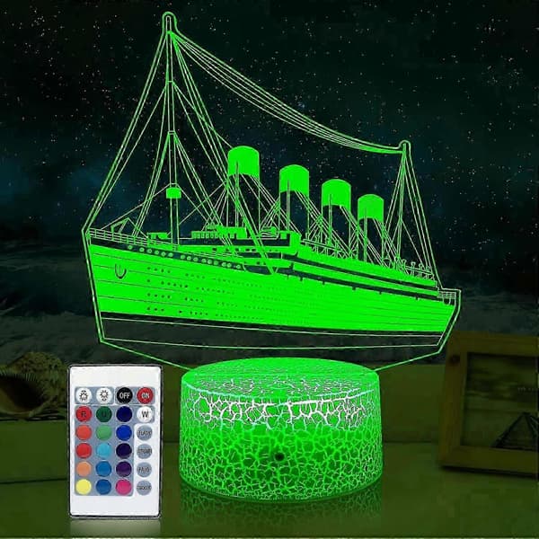 Nattlampe Titanic Nattlampe For Barn 3d