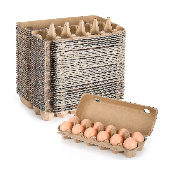 20 kpl pahvimunalaatikot, tyhjät paperimassat, kananmunalaatikot, yksi  tusina munarasia Säiliö tyhjä muna 2a64 | Fyndiq