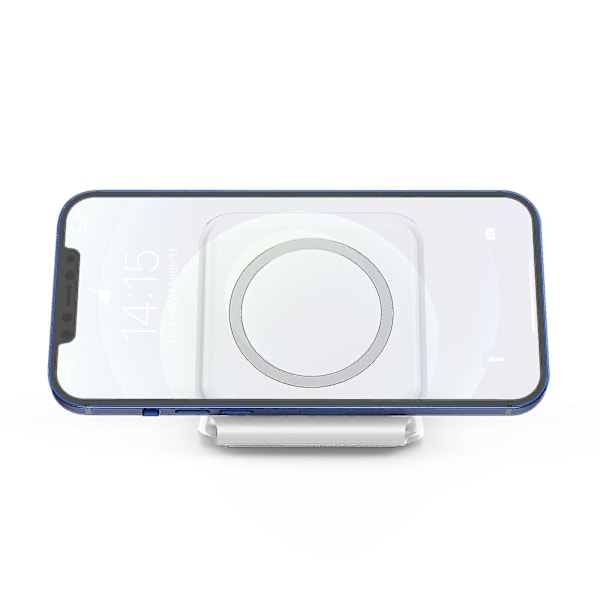 15W Apple MagSafe Magnetisk 3-i-1 Foldbar Trådløs Oplader Telefonholder