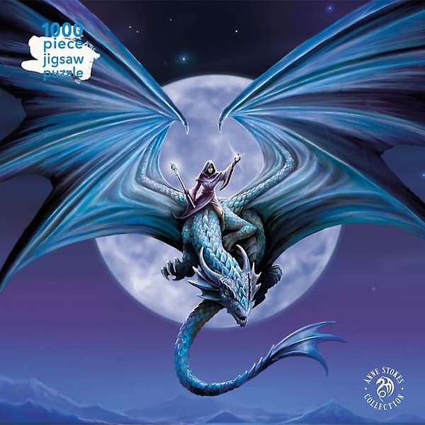 Voksen Puslespill Anne Stokes Moonstone av Created by Flame Tree Studio