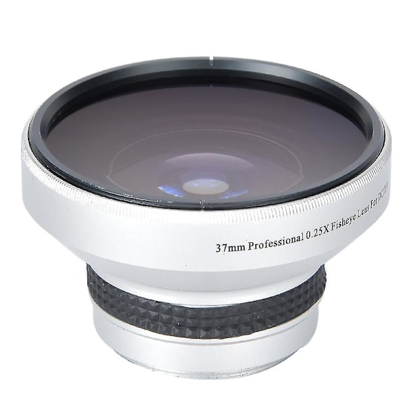 Silver Strong Usability 37mm 0.25x Super Fisheye Extra Objektiv för 37mm Objektiv