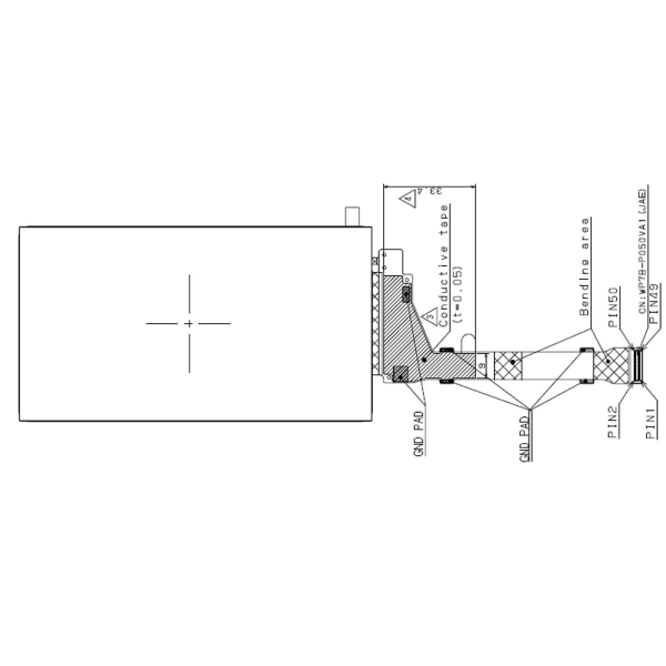 For Sharp 5,5 tommer Ls055r1sx04 1440x2560 2k LCD-skjermkontrollkort