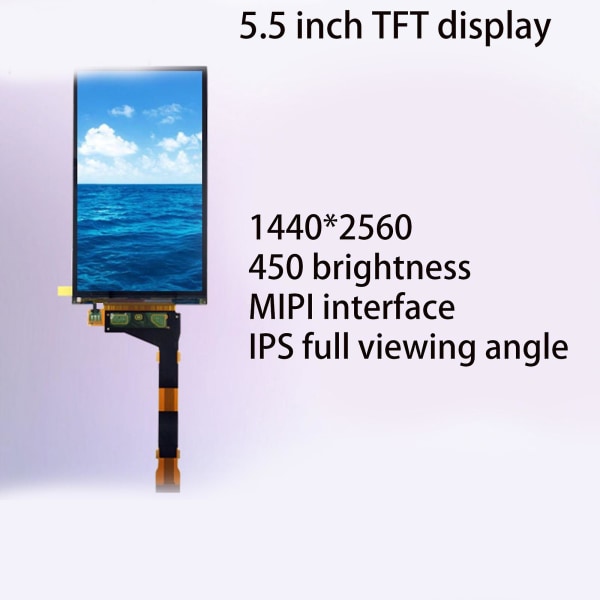 För Sharp 5,5 tum Ls055r1sx04 1440x2560 2k lcd-skärmkontrollkort