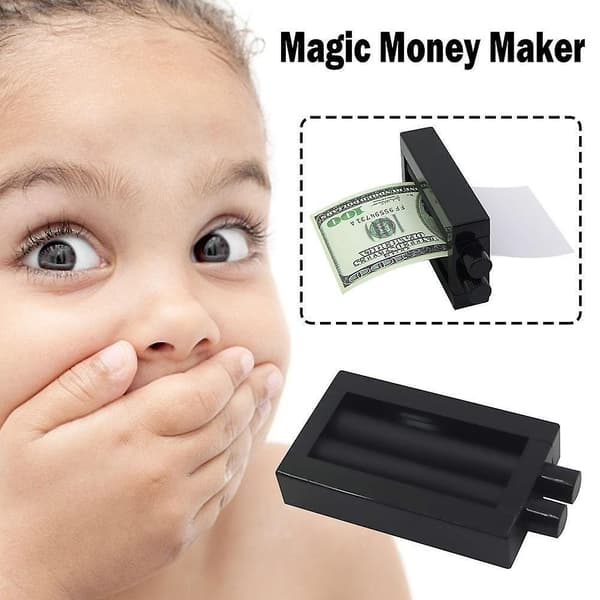 Pengeprinter Magic Prop Trick Dollar Maker Bill Printing Machif4