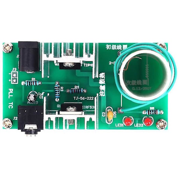 Mini Tesla Coil Diy Kit Dc 15-24v 15w Tesla Music Coil Plasma Højttaler Elektronisk Kit Arc Plasma Scientific Toy