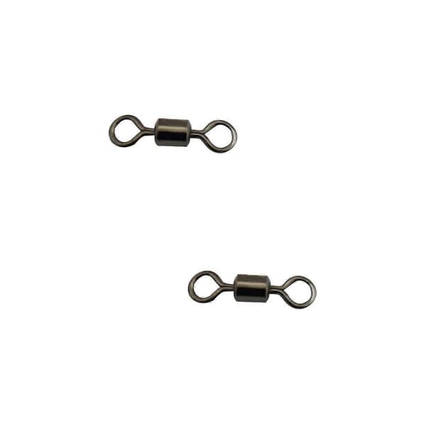 Fiskekrog Line Forbinder Drejeled Ring 200 Stk til Fiskeri