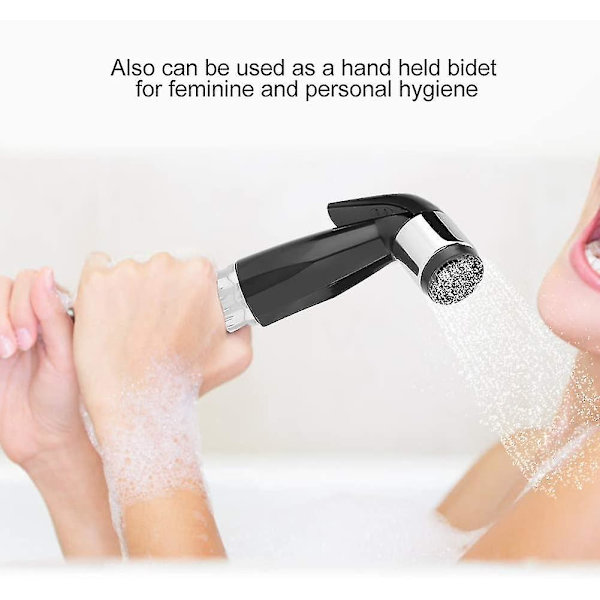 Käsidesuihku - Bidet-käsidesuihku, kromattu käsisuihku wc-istuimen liitännöille, kangassuihku kylpyhuoneen bidesuihkulle