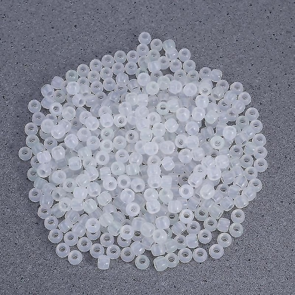550 stk UV-perler Multifarget Skiftende Reaktive Plastperler Gløder I Mørket Klare Perler Farge Magisk Skiftende UV-reaktiv Pon