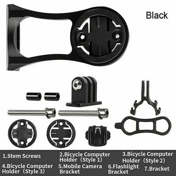 Best Tek Garmin Edge Utvidet Frontfeste For Gopro Sykkelstyre For Niterider Adapter, Gopro Sports Actionkamera