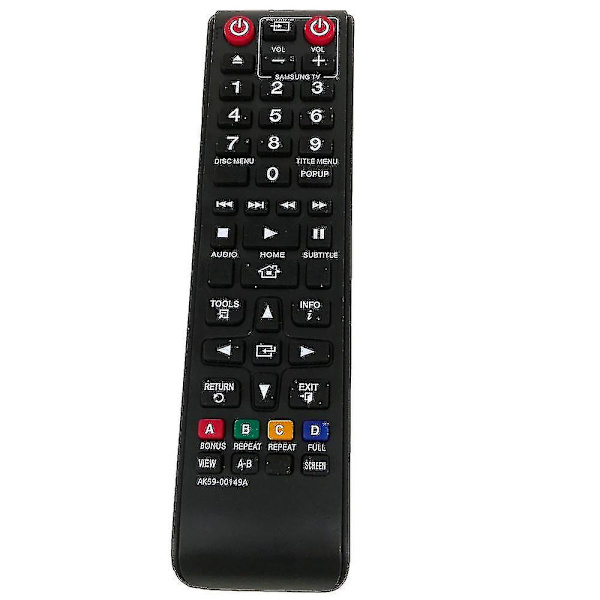 Fjernkontroll for Samsung Blu-ray-spiller AK59-00149A BD-F5100 BD-FM57C BD-H5100 AK59-00166A AK59-00