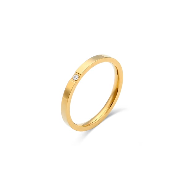 Ebelle-2023 Ny Ankomst Transparent AAA Zirkon Ring Daglig Rostfritt Stål Ringar för Kvinnor R4399 57