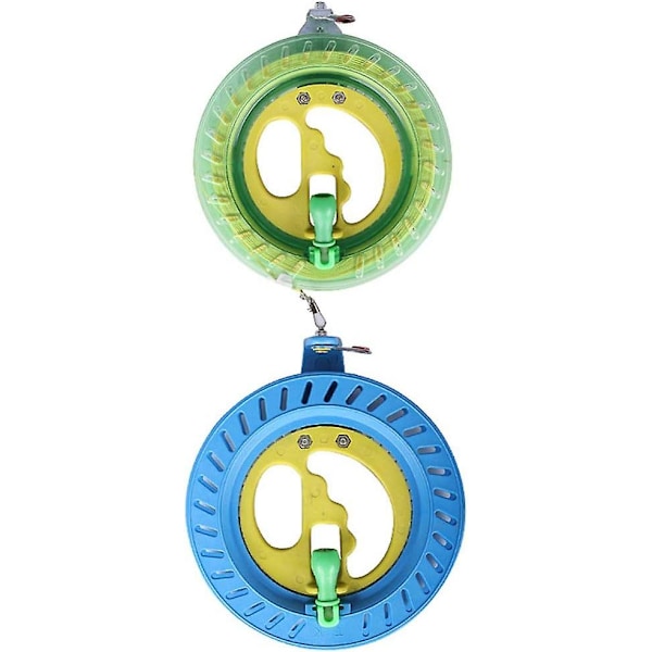 Kite Reel Winder Kite Line Wheel Bærbar Plast Kite Winding Wheel Flyvende Håndbremse Kite Tilbehør-16cm