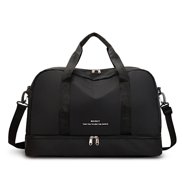 AOTTLA Casual Stor Resväska för Kvinnor Multifunktionell Axelväska Högkvalitativa Crossbodyväskor för Kvinnor Bol Negro