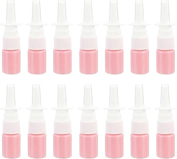 10 ml PET-sprayflaskor Klara sprayflaskor Påfyllningsbara behållare Nässpray Tomma reseflaskor 1 set 50 st