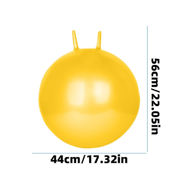 Stor treningsretro Space Hopper Play Ball Toy Kids Adult Game Bouncing Ball