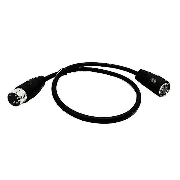 5-pin Din han til hun Midiat adapterkabel til Midi keyboard 1,5m