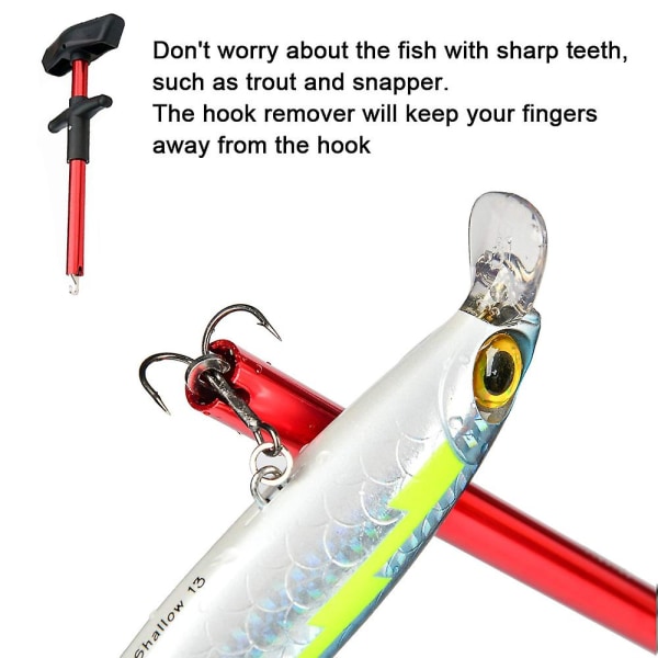 Hook Remover Tool Squeeze Out Hook Tool för isfiske/flugfiskeutrustning