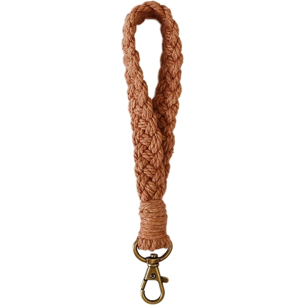 Boheme nøglering armbånd håndlavet kvast håndledsrem nøglering nøglering nøglering håndledsrem kvinder stil