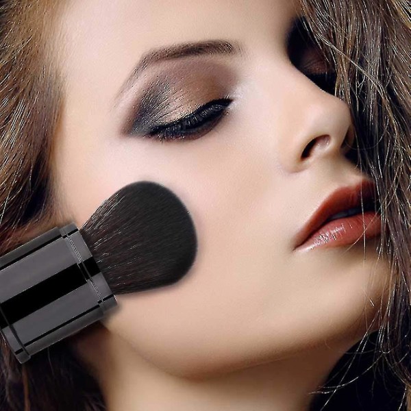 Uttrekkbar Makeup Brushpowder Brushes Foundation Travel Foundation Brush For Blush Bronzer & Powde