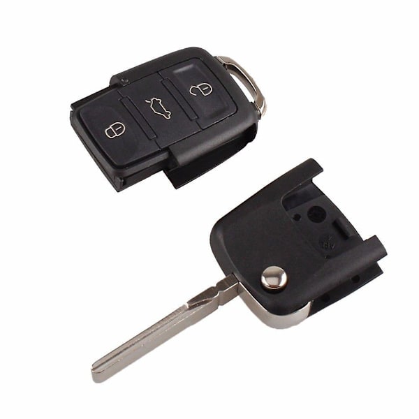 Hopeup Erstatningsfjernkontroll Nøkkelhus For Golf 4 5 Passat B5 B6 Polo Touran Seat Skoda