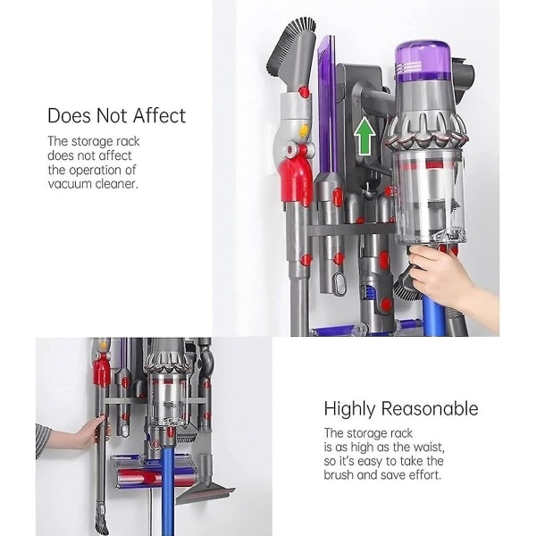 Dock Station Udvidelsesbeslag Kompatibel Med Dyson Digital Slim/gen5 Detect/v7/v7 Slim/v8/v8 Slim/v10/v11/v11 Outsize/v12/v15/ou