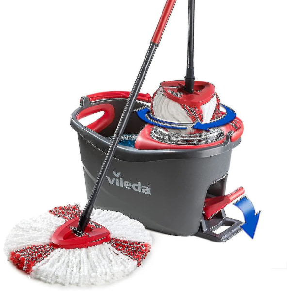 1/3/4/6 Pieces Compatible with Vileda/o-cedar Microfiber Mop Accessories, Swivel Mop for Floor Clean