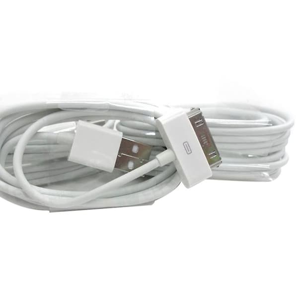 USB Synkroniseringsdata Ladekabel Strømkabel for iPhone 4/4S/3G/iPad