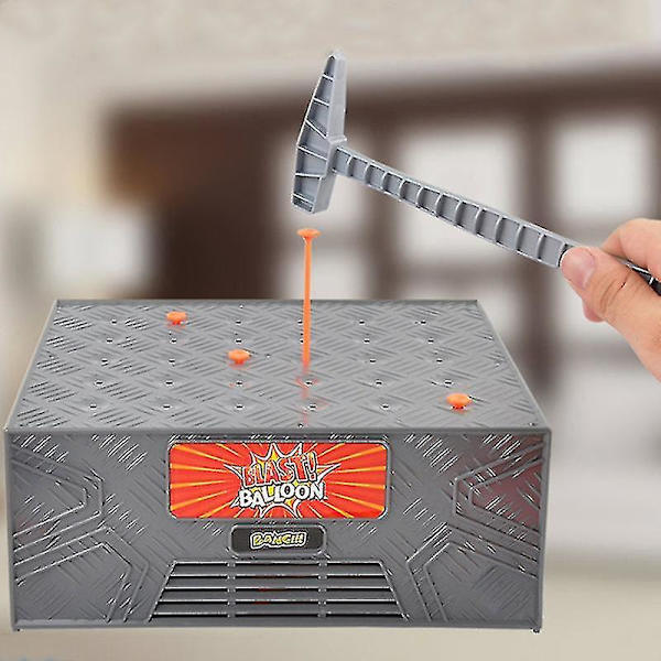 Bang Blast Box - Ilmapallojen räjäytys, Temppulelut, Perhepeli, Hauska Temppu, Juhlatarvike -m.2161