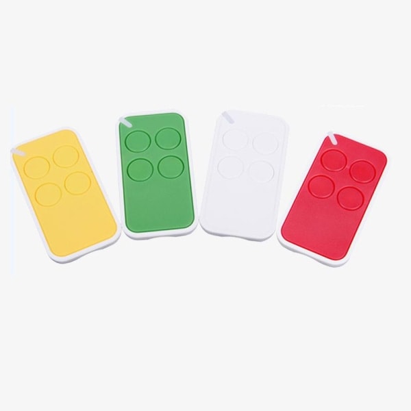 CDQ Fjärrkontrollskodkloner för garageportar 433 MHz Svart 2-pack CDQ