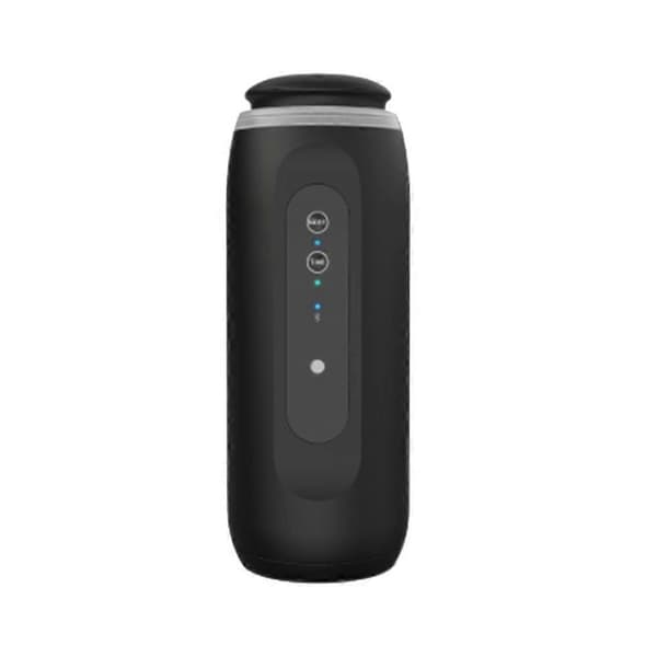 300m³ Vægstik Aroma Diffuser med Sensor Natlys Smart Bluetooth App Duft Diffuser EU Stik A Black