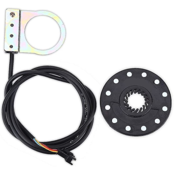 E-sykkel hastighetssensor, elektrisk sykkelpedal 12 magneter Pas-system assistentsensor hastighet