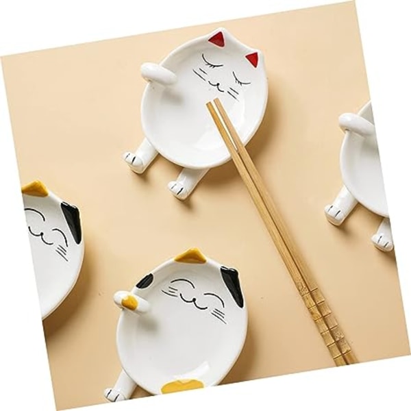 2 stk. Organizer Keramikk Bruk Middagstøy Keeper Spatual Gadget Porselen Gaffel Multi Lokk Hjem Stil Stativ Oppbevaring Pan Rack Skje Multifunksjonell Komfyr Ca