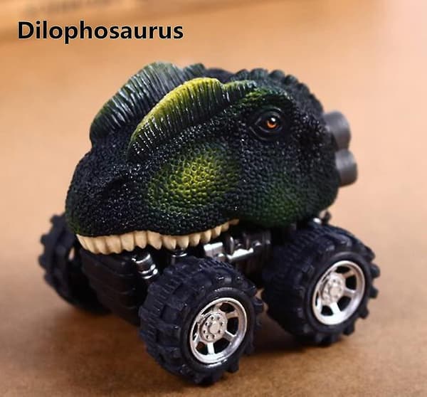 4 Pakkaus Vetoautoja Dinosaurus-Teemalla
