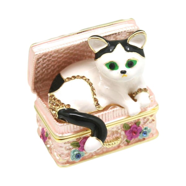 Mini, ainutlaatuiset pienet koristeet, syntymäpäivälahja kissanpennun koristelaatikkolahjat
