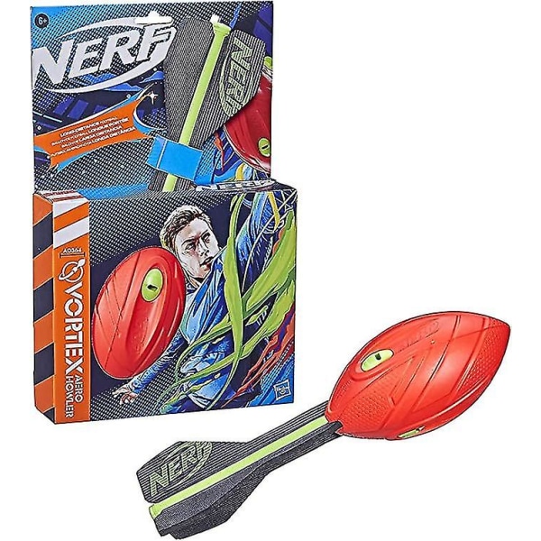 Vortex Aero Howler Foam Ball, klassisk långdistansfotboll, flygoptimerande svans, visslande ljud, kul inomhus och utomhus