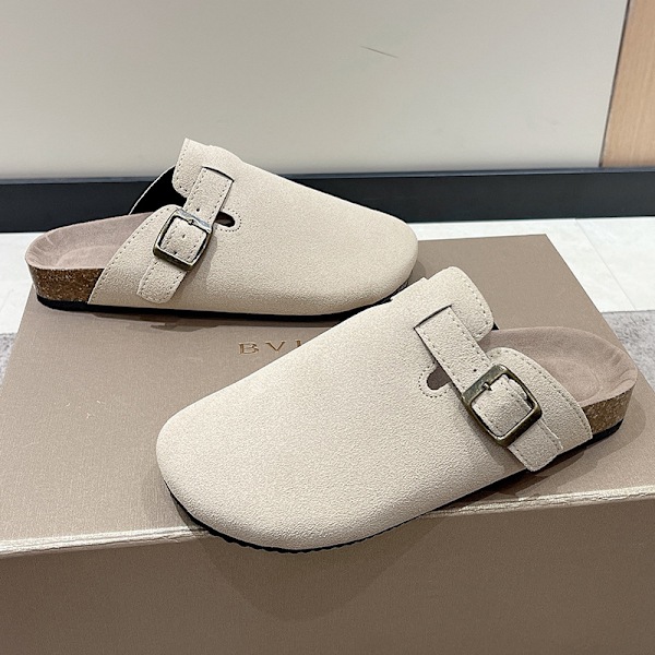 Hana Herre Dame Kork Tøfler Casual Gladiator Strand Flip Flops Forår Sommer Flade Sko Plus Størrelse 1 Stykker off white 35