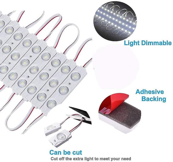 LED-spegellampor, extra ljusa, dimbar kontroll ingår ej