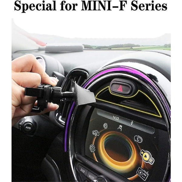 Mobile Phone Holder Compatible Mini Cooper S Jcw One F54 F55 F56 F57 F60, Special Navigation Mobile Phone Holder Compatible Central Control Screenf-f