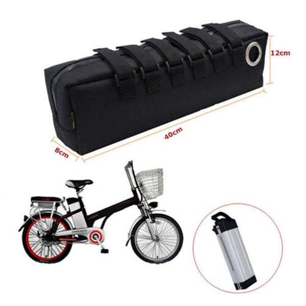 Elektrisk cykelbatteri taske etui cykel opbevaring beskyttelse vandtæt Ebike tilbehør elektrisk cykel taske,a