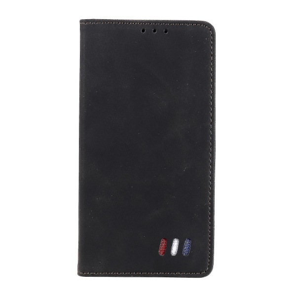 Xiaomi Mi 11i Case Magnetstängning Plånbok Bok Flip Folio Stativ Visa Cover Stötsäker - Svart
