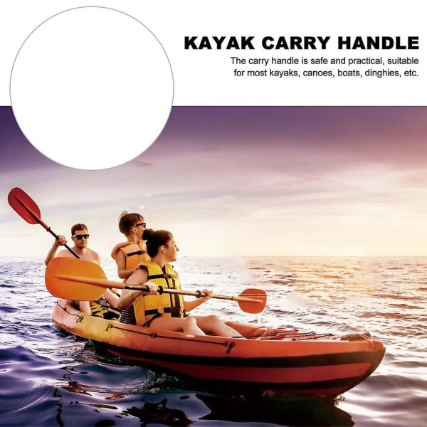 2 sæt håndgreb havkajak bærehåndtag kajak tilbehør Båd padle håndtag Kajak håndtag udskiftning