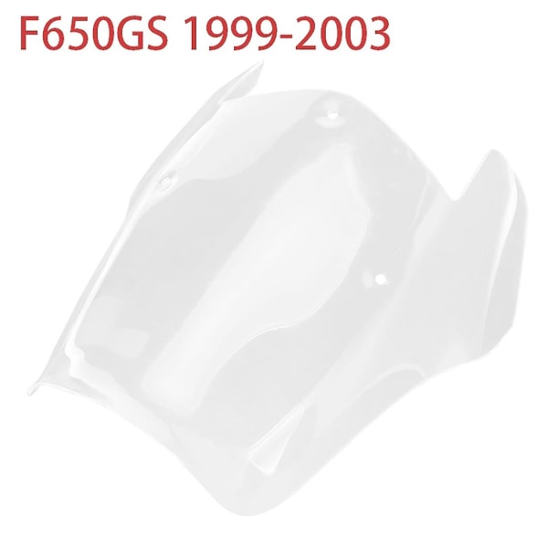 Klar Motorcykel Forrude Forrude Vindskærme Deflektorer For- F650gs F 650 Gs 1999-2003