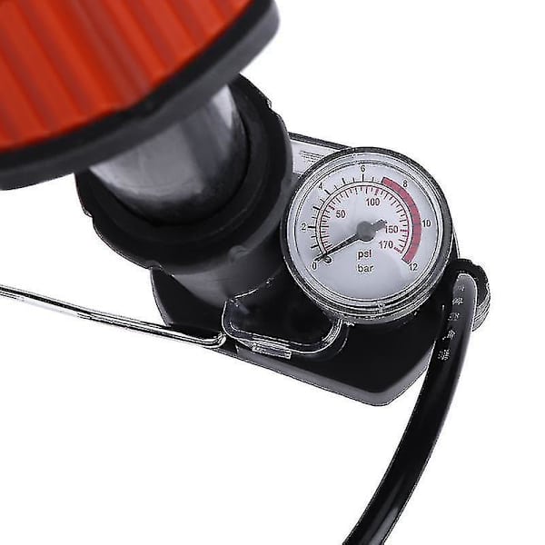 Fotpump för cykel - Mini, bärbar, mångsidig, för utomhuscykling, reparation av däck
