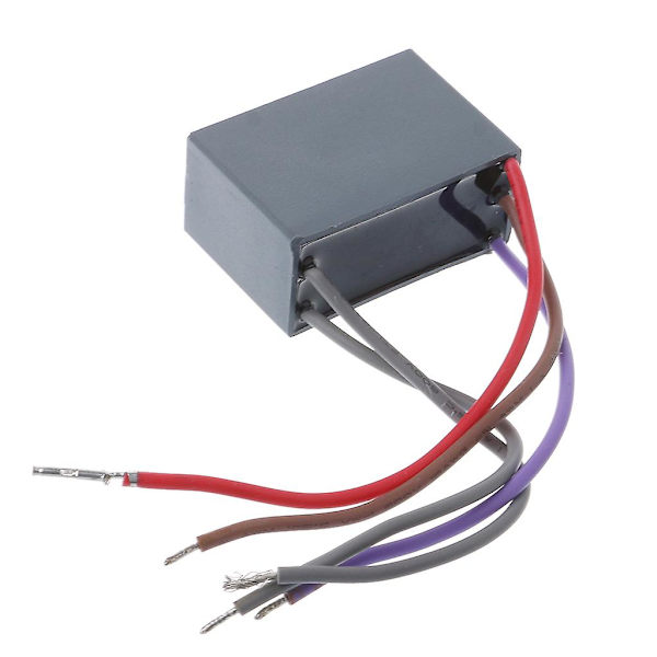 Cbb61 Loftventilator Kondensator 4.5uf+6uf+6uf 5 Tråd 250v 5 Hastigheds Startkondensator