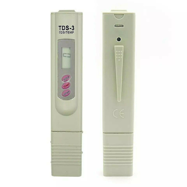 TDS Meter Håndholdt TDS-3 PPM Digital Vandkvalitets Pen Tester R.O Rent Osmose