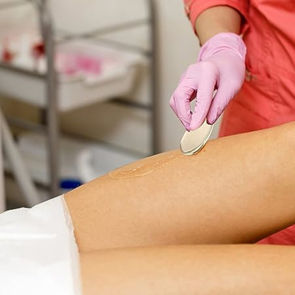 Guasha-bräda i mässing, skrapsverktyg, IASTM-skrapsverktyg, ansikts- och kroppsskrapbräda, kroppsvård, skönhet, Guasha-massager, mjukvävnadsmobiliseringsverktyg